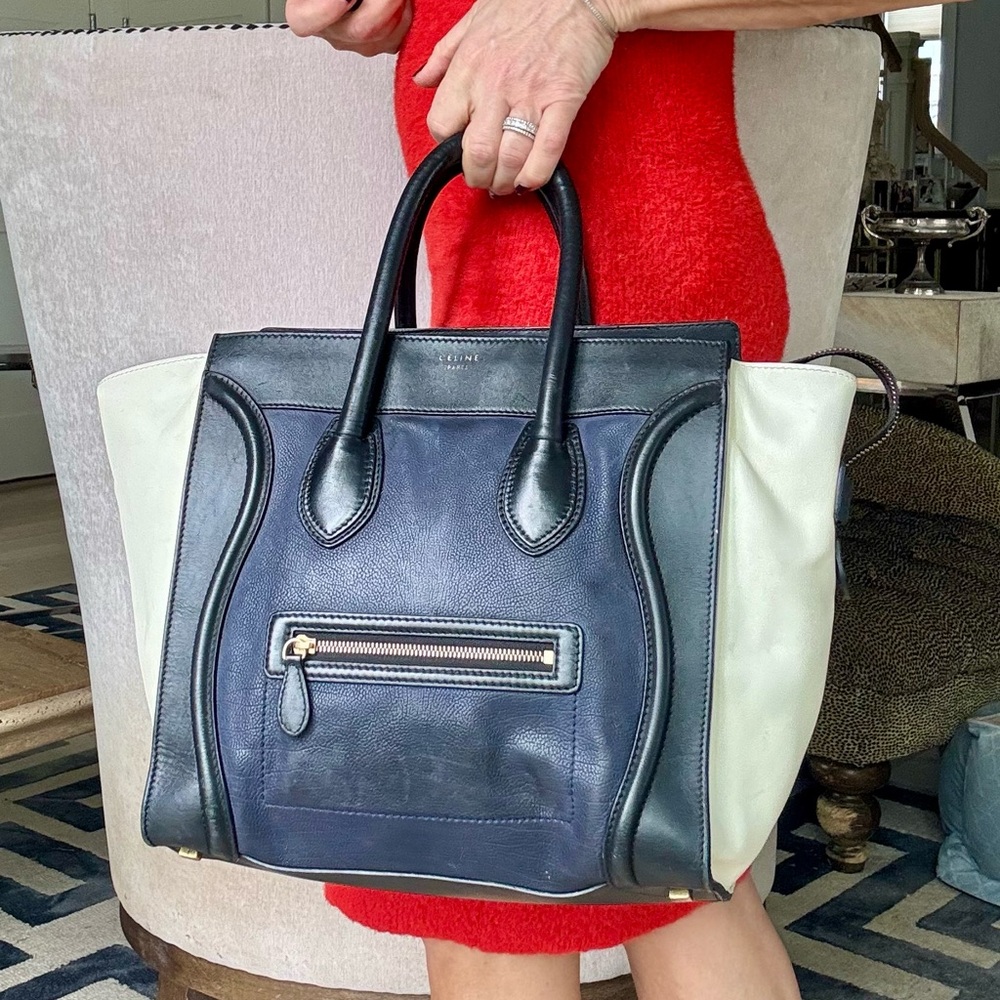 CELINE mini luggage tote - Picture 3 of 15